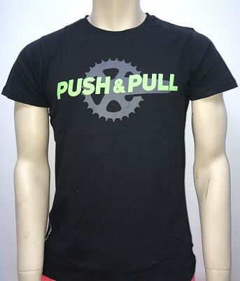 Превью  Одежда повседневная Футболка MERIDA Push & Pull Black Чёрный